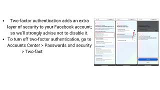 How to Turn Off TwoFactor Authentication on Facebook [upl. by Wentworth]