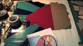 Angry Birds Duct Tape Art [upl. by Assyl]