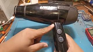 Reparando secadora No da velocidad baja GPRO 33 Ceramic ion [upl. by Yerag]