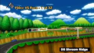 Mario Kart Wii Custom Tracks Showcase [upl. by Aihsela480]