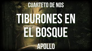 Tiburones en el bosque  Cuarteto de Nos Letra Apollo [upl. by Charmine]