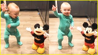 Most Funniest Babies Dancing Compilation  Cute Baby Videos [upl. by Madonna]