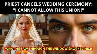 PRIEST CANCELS WEDDING CEREMONY SAYING quotI CANNOT ALLOW THIS UNION AFTER WHAT I SAWquot [upl. by Ennaed]