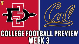 San Diego State Aztecs vs Cal Golden Bears Prediction  Week 3 College Football  91424 [upl. by Nay]