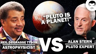 Neil deGrasse Tyson Debates a Pluto Expert [upl. by Lantz]