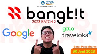 Program Magang Keren Gratis Sertifikat Siap Kerja  Bangkit 2023 Batch 2 [upl. by Arit]