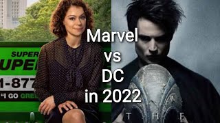 Ranking Every Marvel and DC TV Shows in 2022 marvelvsdc [upl. by Dreeda81]