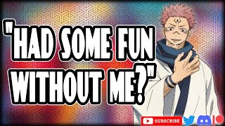 Possessive Sukuna Gets Jealous Jujutsu Kaisen  Anigomi Character Audio [upl. by Kohl]