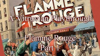 Flamme Rouge Full Playthrough  JonGetsGames [upl. by Oicnedurp]