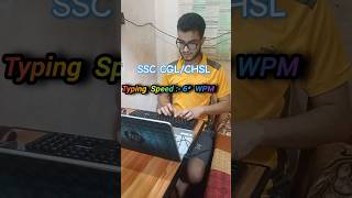 TYPING TEST☑️ SSC CGLCHSL TYPING TEST SPPED✅ MY SPEED 6 WPM✔️ ssc ssccgl cgl chsl typing [upl. by Arnst233]