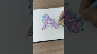 A letter design youtubeshorts design [upl. by Martreb]