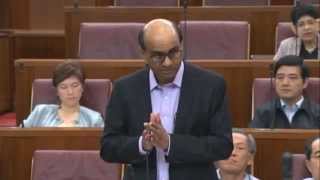 Budget 2013  Statement in Parliament by DPM Tharman Shanmugaratnam [upl. by Kall985]