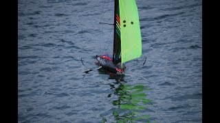 Imoca RC avec foils embarquement immédiat [upl. by Timi]