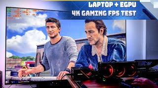 HP Omen Gaming Laptop i712700H with eGPU RTX 4070Ti 4K FPS Test 4kgaming gaming egpu fpstest [upl. by Zetneuq]