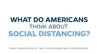 What Do Americans Think About Social Distancing [upl. by Rooke273]