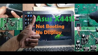 Asus X441S Not Booting No Display [upl. by Bonn]