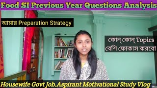 Food SI Exam StrategyMy Study RoutineHousewife GovtJob AspirantMotivational Study Vlog [upl. by Asilat]