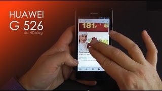 Huawei Ascend G 526 la videoprova di HDblogit [upl. by Kathy295]