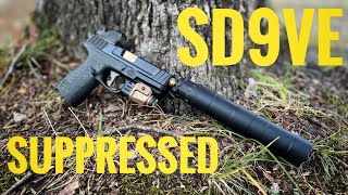 Suppressed SD9VE Pistol [upl. by Jereld270]