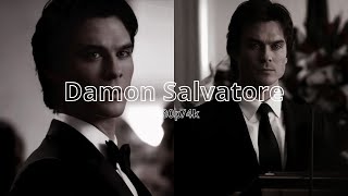 Damon Salvatore  The Masquerade Ball S2 scenepack 1080p4k [upl. by Atidnan517]