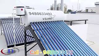 Solar water heater Airvent type vs Aux [upl. by Aynotan461]