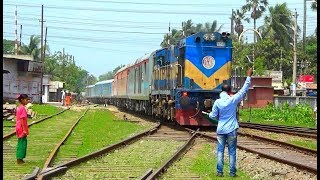 Bandhan Express Luxurious Train journey From India to Bangladesh  Border crossing train [upl. by Akciret]