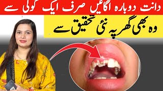 How To REGROW your Teeth Naturally with Japanese research Medicine [upl. by Ingrid699]