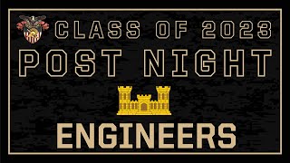 West Point Class of 2023 Engineers Post Night [upl. by Iadahs]