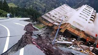 Terrifying Earth Cracks Apart in Japan After Devastating Earthquake In Kashima [upl. by Aicilram]