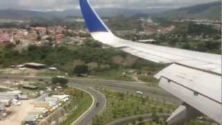 Tegucigalpa Honduras Airport Toncontin Landing [upl. by Foss]