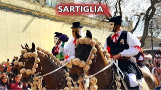 Sartiglia  Gremio dei Contadini  Corteo  3 Marzo 2019  Eventi in Sardegna [upl. by Eleonore34]