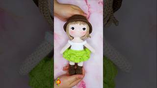 Brooke Amigurumi Crochet Doll doll crochetdoll amigurumi handmade diy crochet cute [upl. by Dasha919]