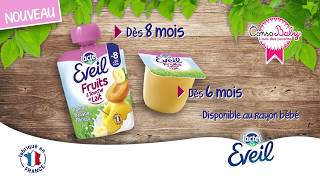 Lactel Eveil Fruits amp Touche de Lait [upl. by Kaslik]