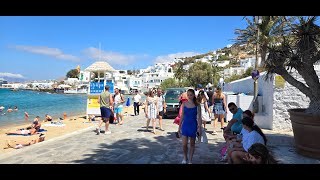 Mykonos Greece tour walk [upl. by Aynat]