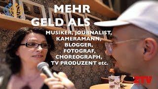 LebenslustTV 85 Wie bekomme ich mehr Geld als Musiker Journalist Blogger Autoren etc [upl. by Brown]