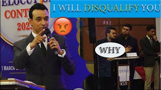 quotShocking Moment Sanjay Silwal Gupta Threatens Contestants with Disqualification Watch Nowquot [upl. by Awahsoj609]