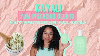 New Kayali Pistachio Gelato  First impressions and Full Review  Longevity [upl. by Llemmart]