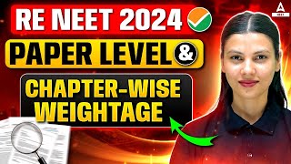 ReNEET 2024 Difficulty Level amp ChapterWise Weightage  NEET 2025 kitna mushkil hoga  Tamanna Mam [upl. by Born]