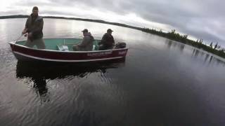 Fishing in Ignace Ontario Canada pike and pickerel [upl. by Lienhard]