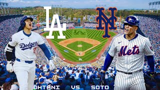 LOS DOS MEJORES PAGADOS CARA A CARA  SOTO VS OHTANI  MLB the Show 24  Mets vs Dodgers  Gameplay [upl. by Gilmer886]