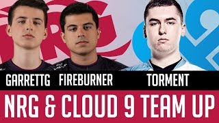 NRG TEAMS UP WITH CLOUD 9  Dreamhack Leipzig Rocket League Highlights [upl. by Ailedroc]