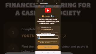 FutureProof Your Finances Preparing for a Cashless Society YouTube task code [upl. by Eeluj]