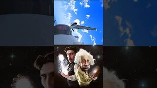 Albert Einstein and Nikola Tesla meme turbopropflightsimulator fypシ plane [upl. by Lirva374]