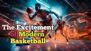 The excitement of modern basket  High school basketball highlights 2024 nba football [upl. by Anwaf]