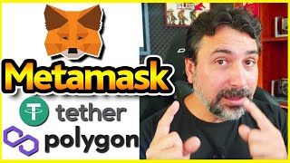 💴 TRANSFERIR USDT DA METAMASK PARA BINANCE PELA REDE POLYGON [upl. by Wendelina]