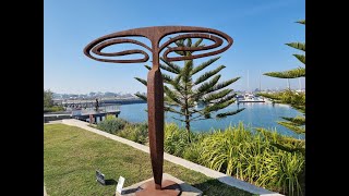 ArtPark Sculpture Walk at Shell Cove [upl. by Ahsilef]