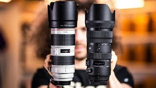 SIGMA 70200 28 Sports REVIEW vs Canon 70200 28L IS III  Is the CHEAPER Lens Actually BETTER [upl. by Sinnod]