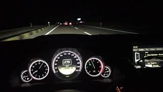 MERCEDES W212 E 250 CDİ 204 PS 260 KM HIZ TOP SPEED [upl. by Roanne]