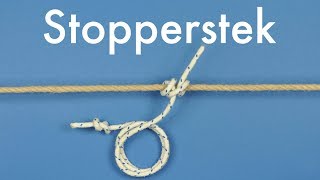 Stopperstek  Seemannsknoten  Segeln lernen [upl. by Zebedee]