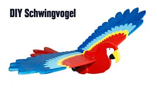 DIY Schwingvogel aus Holz [upl. by Nuris245]